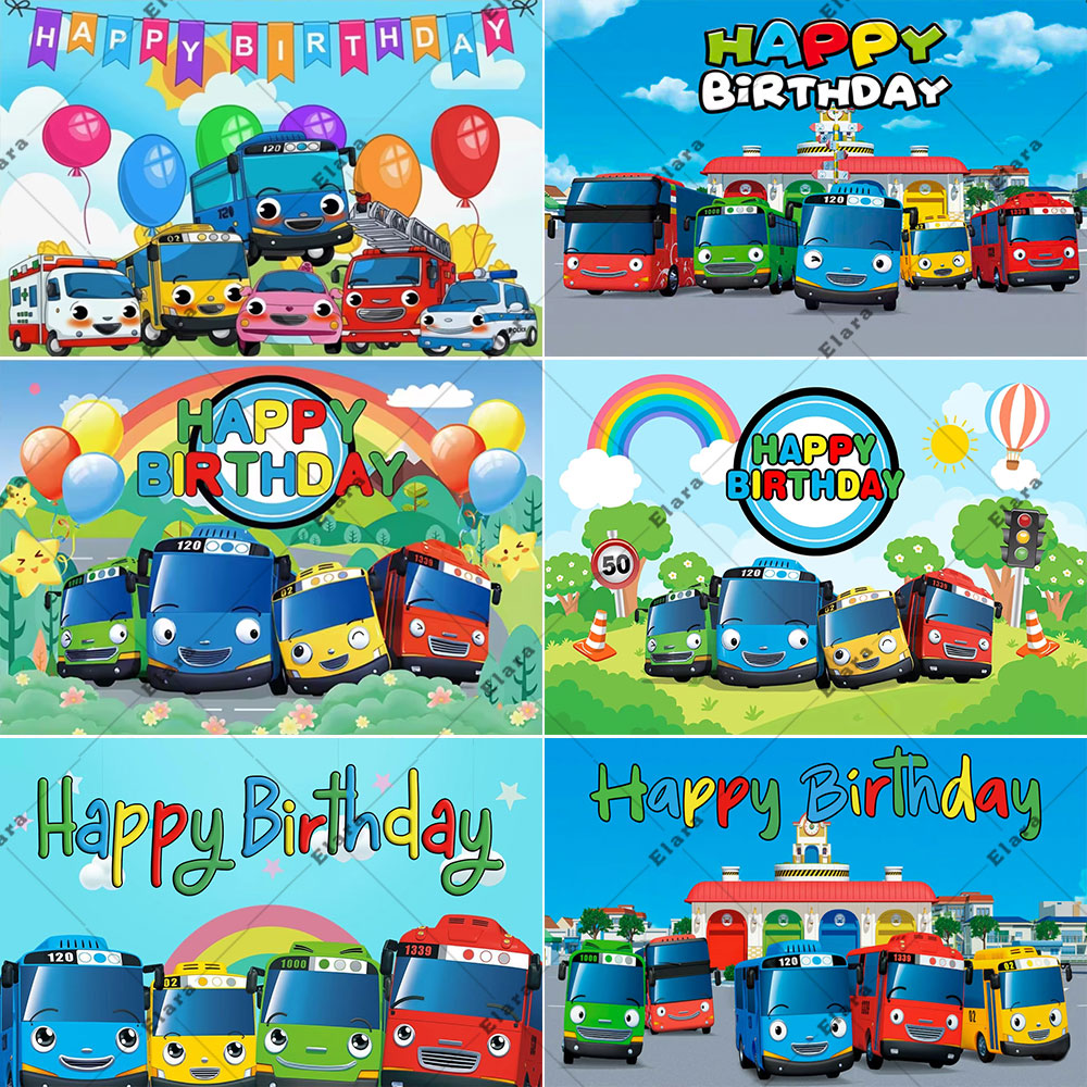 Happy Kids Education - Мультфильм аниме «Маленький автобус» для детей,