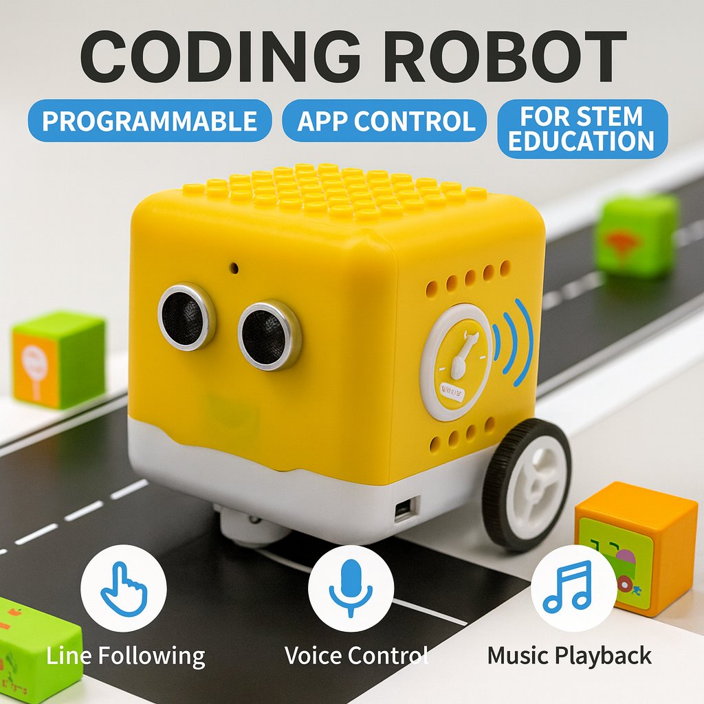 Kids Education Program - Программируемый комплект робота Kidsbits, робот с