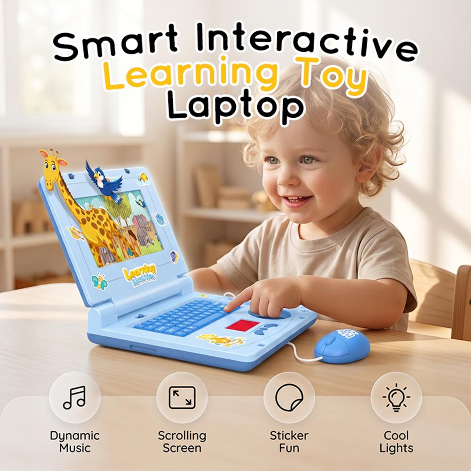 Kids Educational Computer - Детский игрушечный ноутбук для интерактивных игр