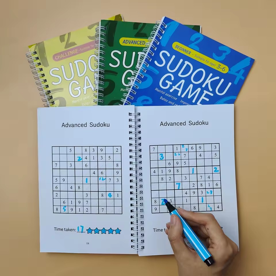 Kids Education Level - Веселая и развивающая детская книга-головоломка Судоку: