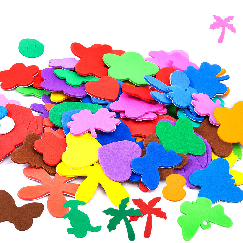 Kids Education Classes - 1/10 пакетов, разноцветные наклейки из ЭВА,
