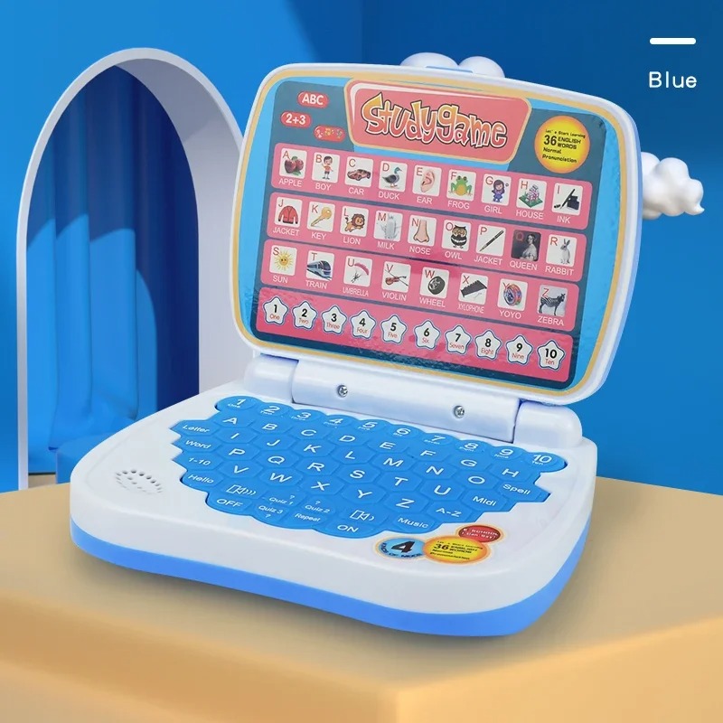 Мини-ноутбук-симулятор: развив – обзор и цена Kids Educational Computer