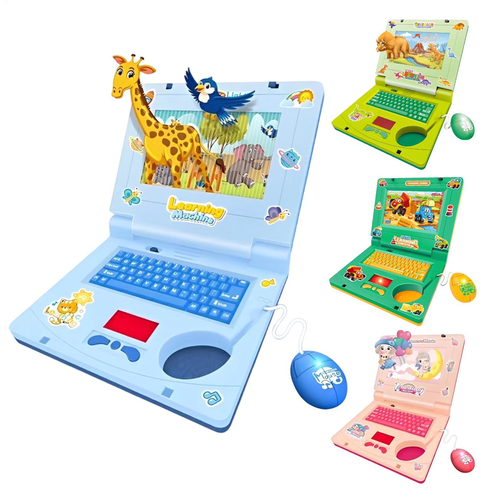 Детский игрушечный ноутбук для – обзор и цена Kids Educational Computer