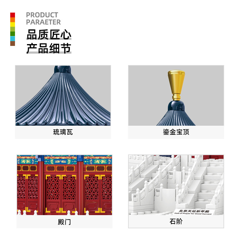 5222 Конструктор «Храм Неба: З – обзор и цена Kids Heaven Education