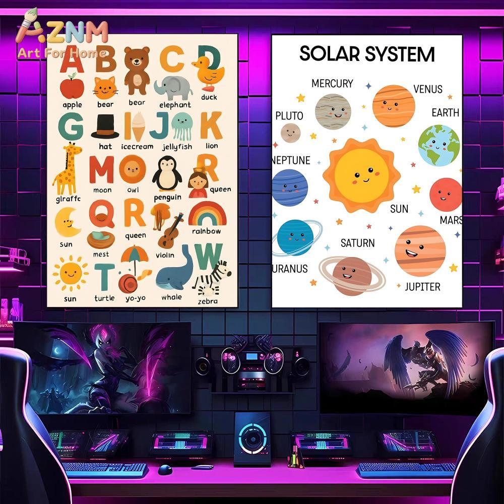 Детские развивающие холщовые п – обзор и цена Kids Educational Poster